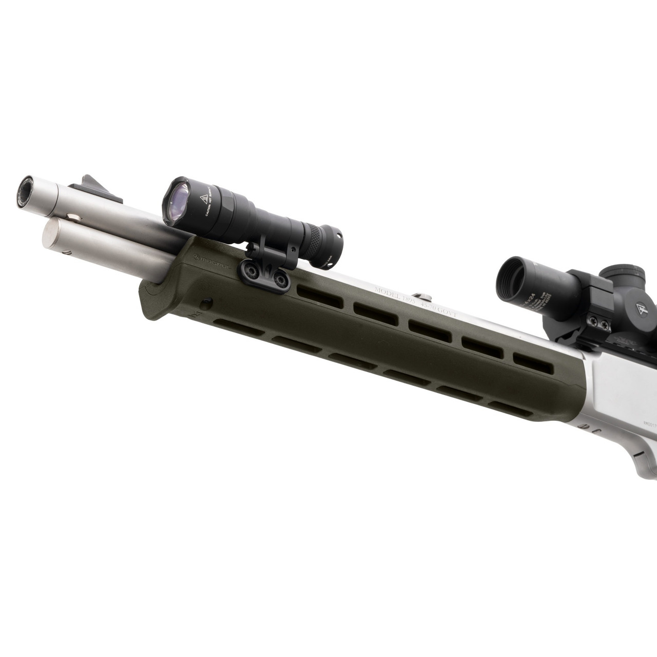 Magpul Industries MAG1381-ODG Enhanced Lever Gun M-LOK Hand Guard for Marlin 1895 - 12" | Quick Install, Accessory Compatible, Integrated Hand Stop