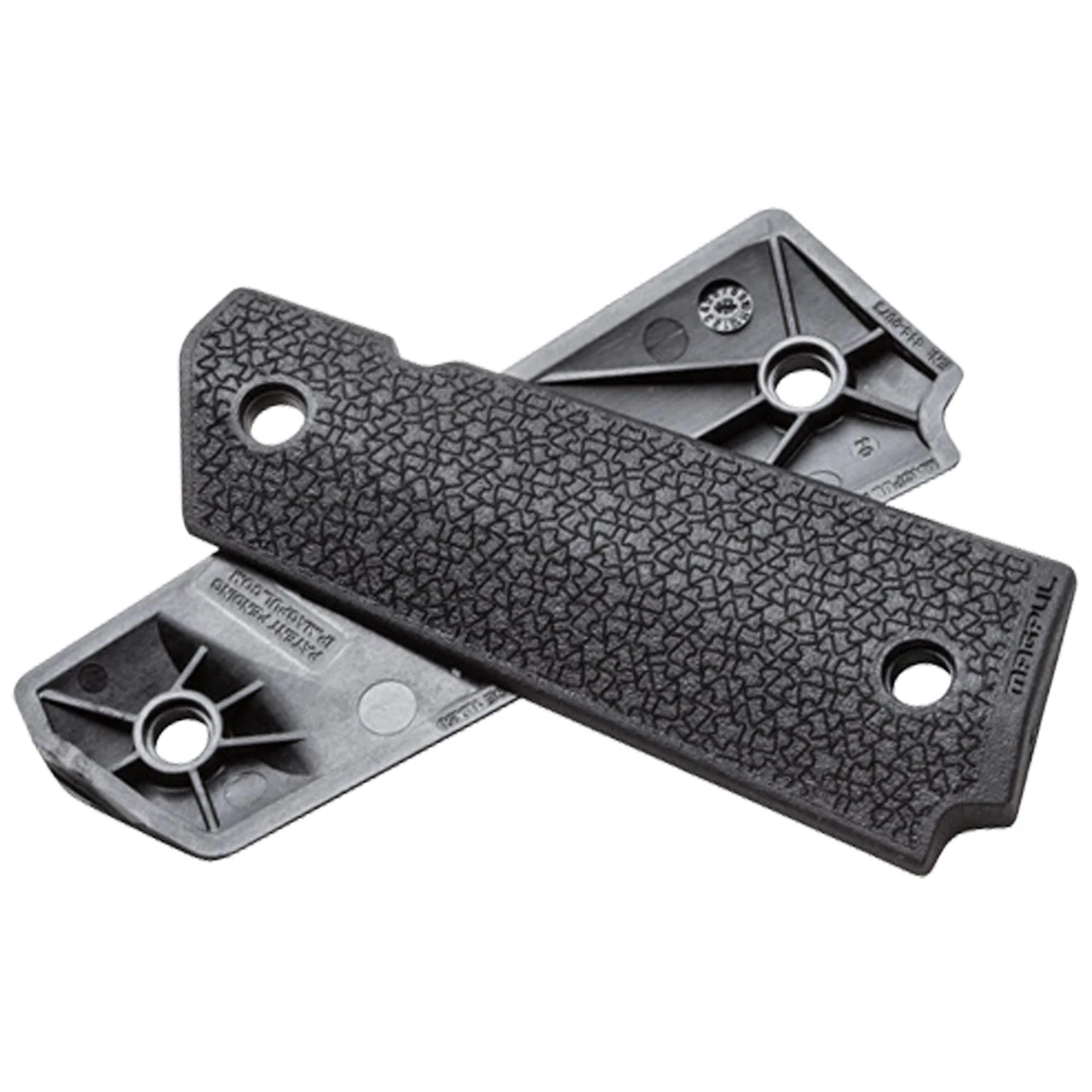 Magpul Industries MAG524-BLK MOE 1911 Grip Panels, full size frame grips with anti-slip textured surface and aggressive release cut-out for enhanced grip and handling.