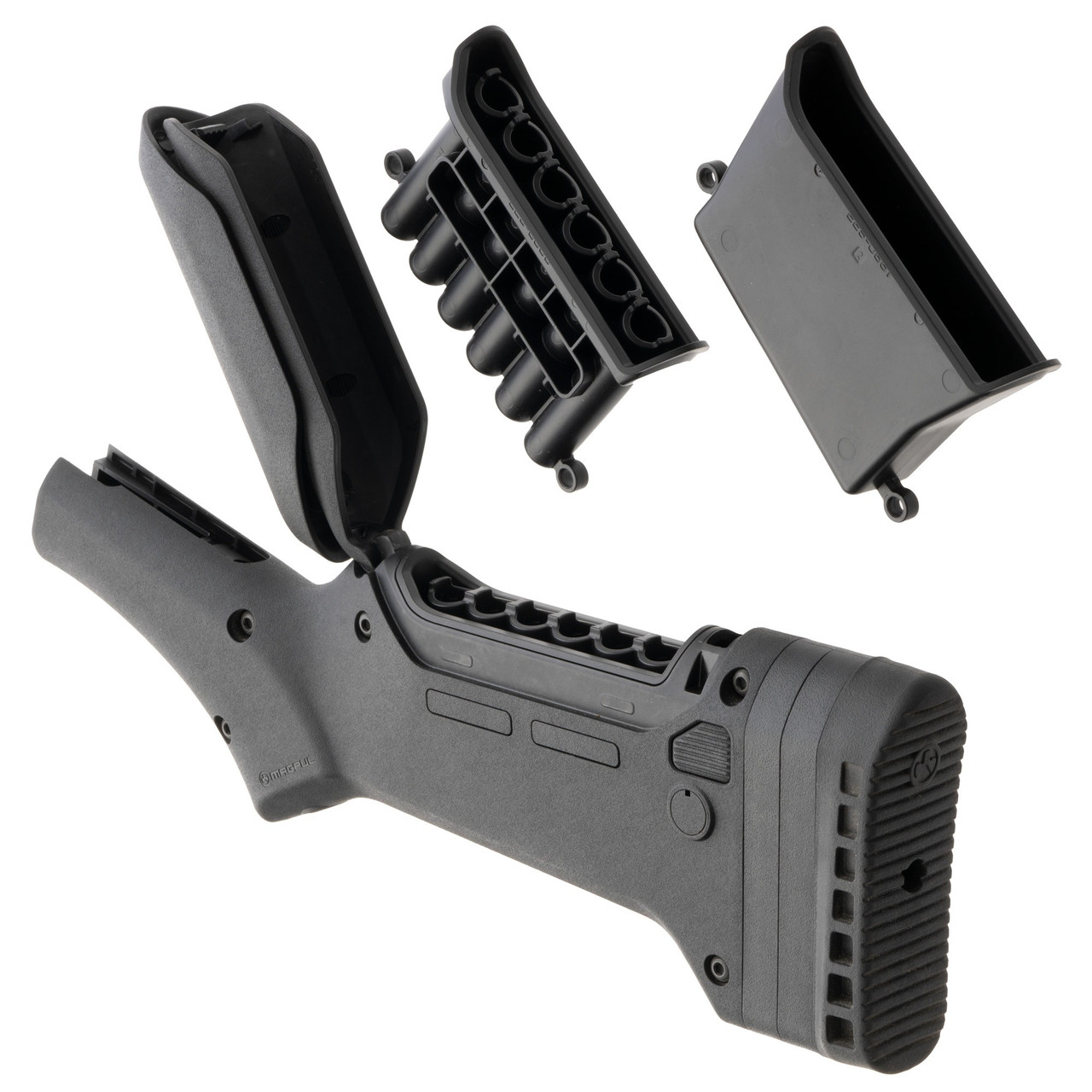 Magpul Industries MAG1382-BLK ELG M-LOK Adjustable Stock for Marlin Lever-Action Rifles - Enhanced Versatility & Storage Solutions