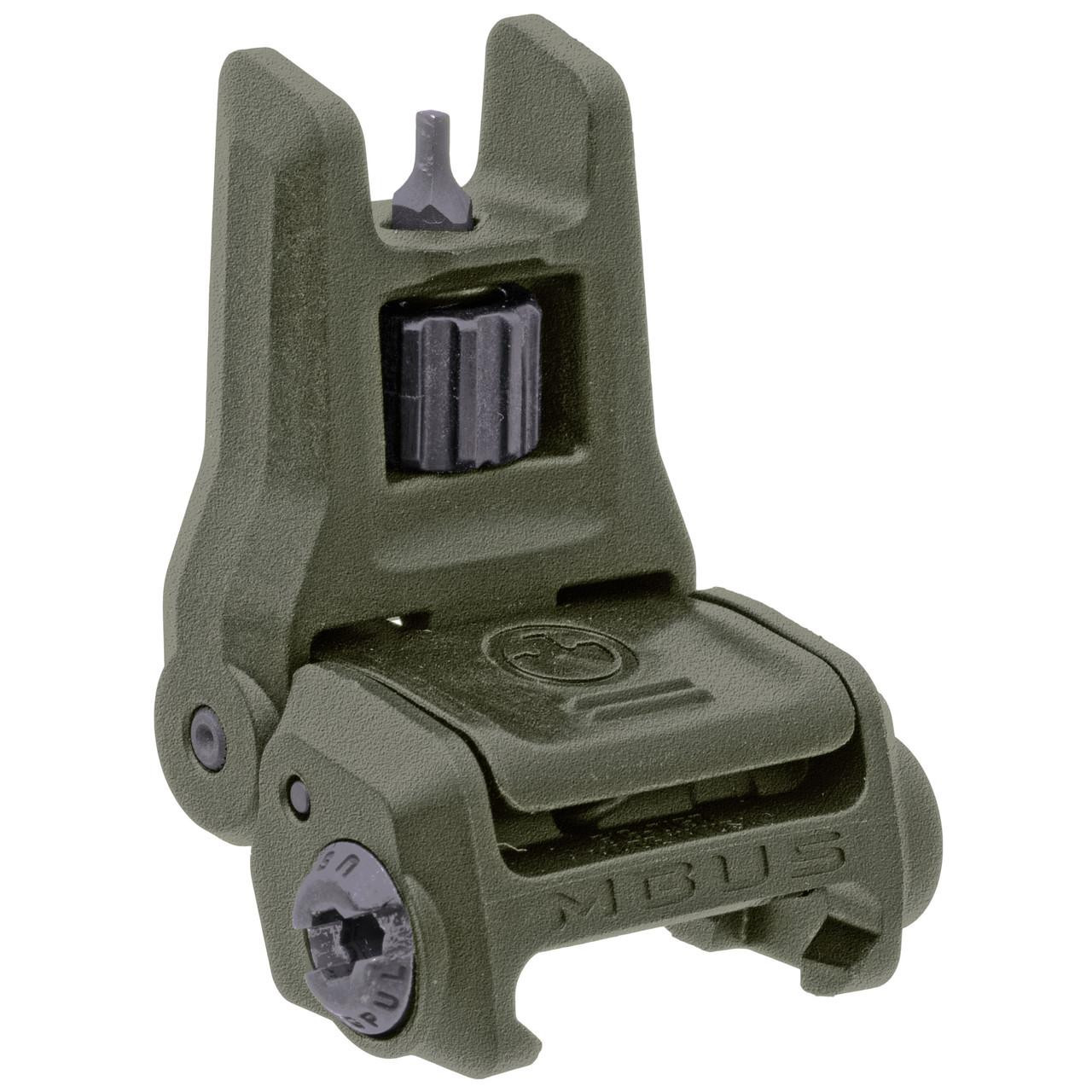 Magpul Industries MAG1166-ODG Magpul Industries MAG1166-ODG MBUS 3 Front Sight ODG | Durable Tactical Flip-Up Sight for Precision Shooting MPIMAG1166ODG