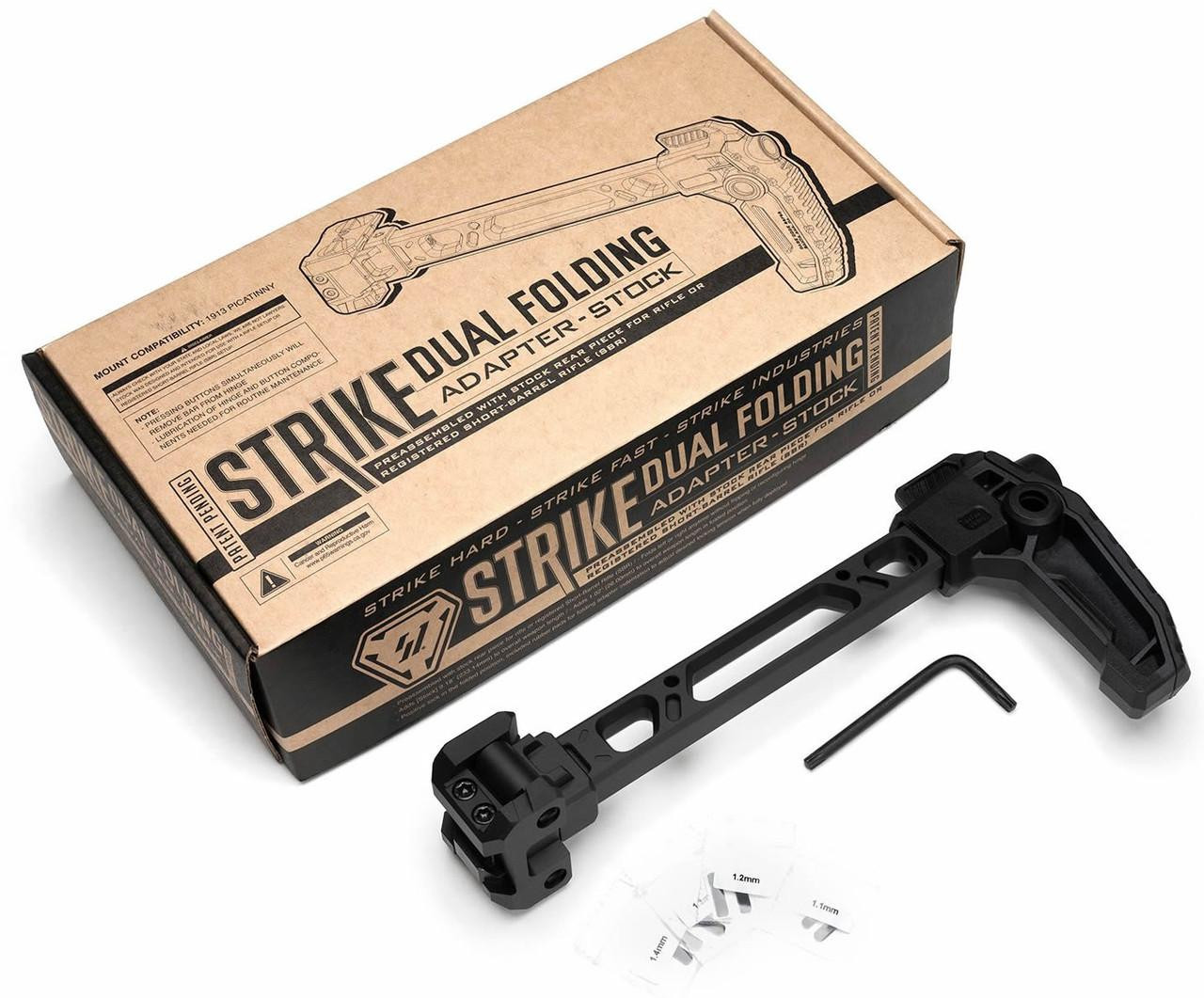 Strike Industries SI-FSA-DUAL-STOCK Strike Industries FSA-DUAL-STOCK Strike FSA Dual Folding Adapter (Stock Edition) FSA-DUAL-STOCK