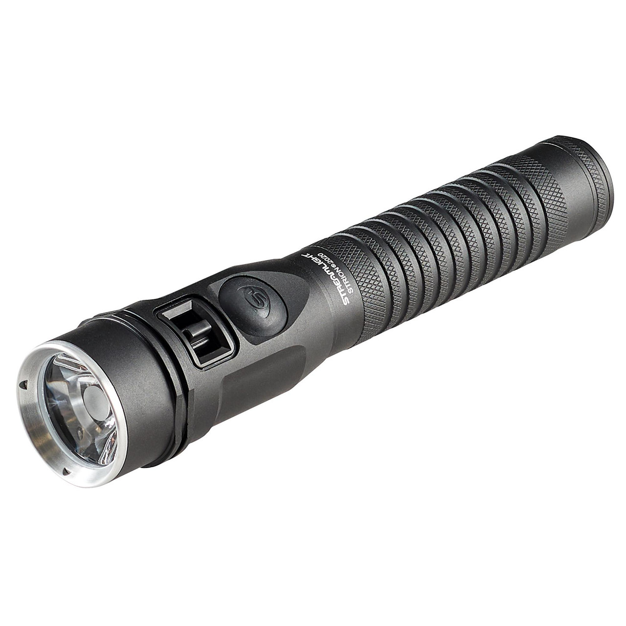 Streamlight 74431 Strion 2020 Rechargeable LED Flashlight - 1200 Lumens, Long-Range Performance, Multiple Modes, black tactical flashlight with LED light and textured grip