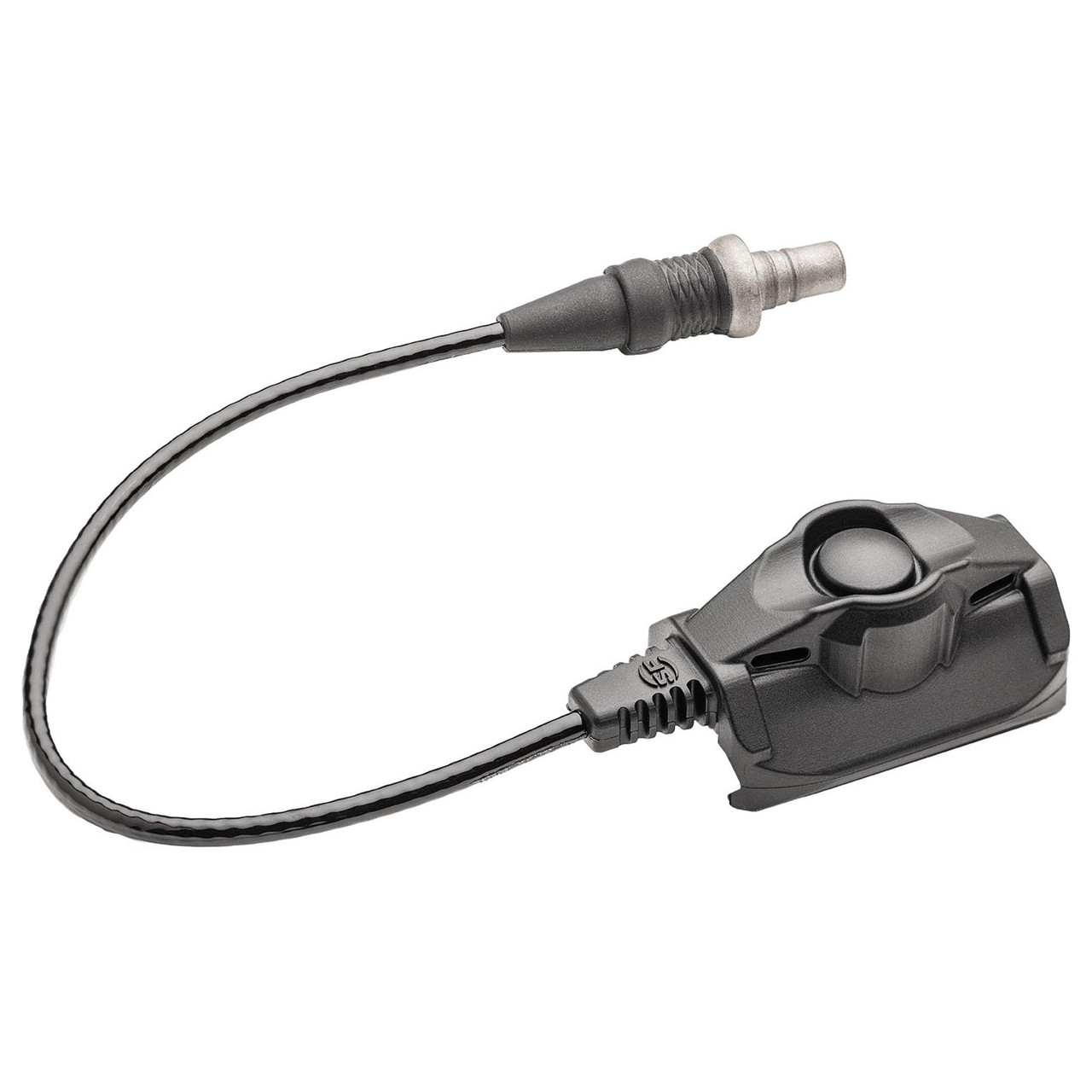 Surefire CSP-07 Compact Switch with Picatinny Rail Grabber Mount, 7-inch long matte black finish for firearm lighting and accessory control.