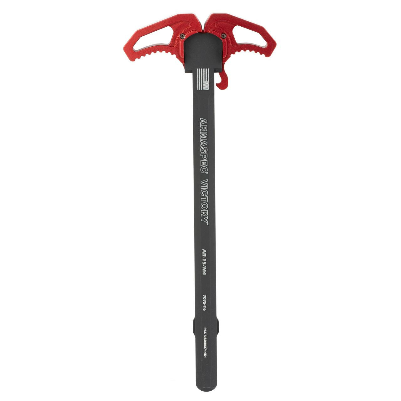 Armaspec ARMASPEC VICTORY CHARGING HANDLE RED 