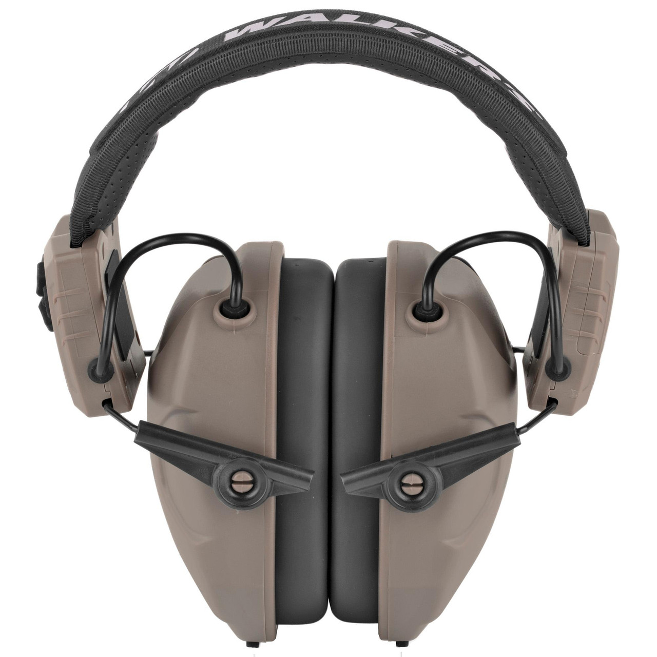 Walker's GWP-XSEM Hearing Protection, ergonomic shooting sport hearing protection headset with adjustable headband, dual speakers, and four listening modes for advanced safety and environment awareness.