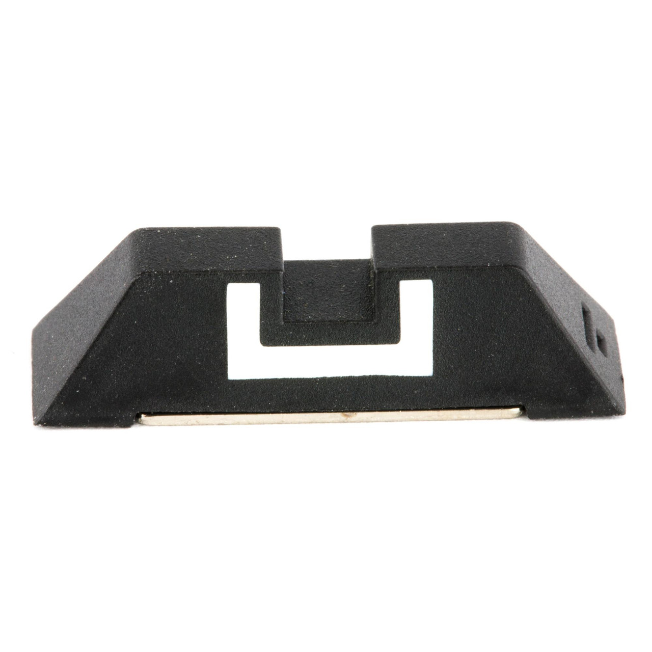 GLOCK SP00154 Polymer Fixed Sights, white contrast insert for quick targeting, compatible with most GLOCK models except G42 and G43.