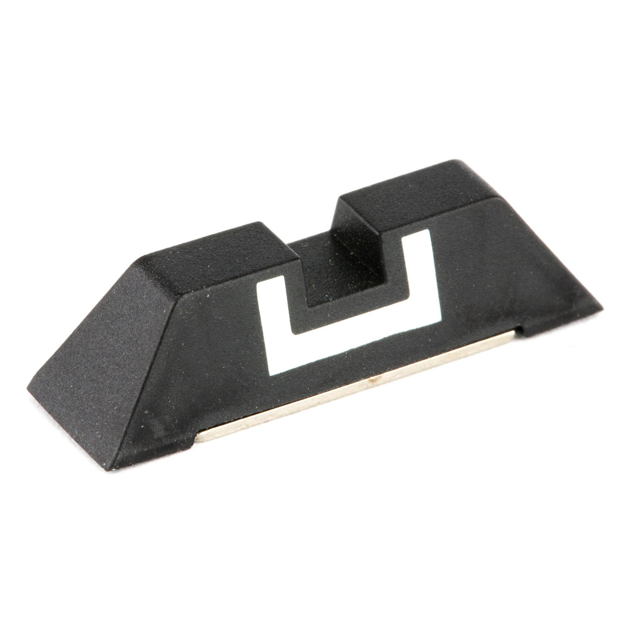 GLOCK SP00154 Polymer Fixed Sights, Clear white contrast insert for quick target acquisition.
