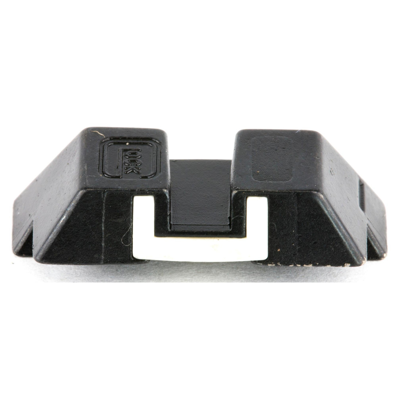 GLOCK SP04197 Steel Sights, firearm sight replacement with white contrast insert designed for enhanced accuracy, fits G17, G19, G22, G23, G26, G27, G33, G34, G35, G37, G38, G39 models (excludes G42 and G43).