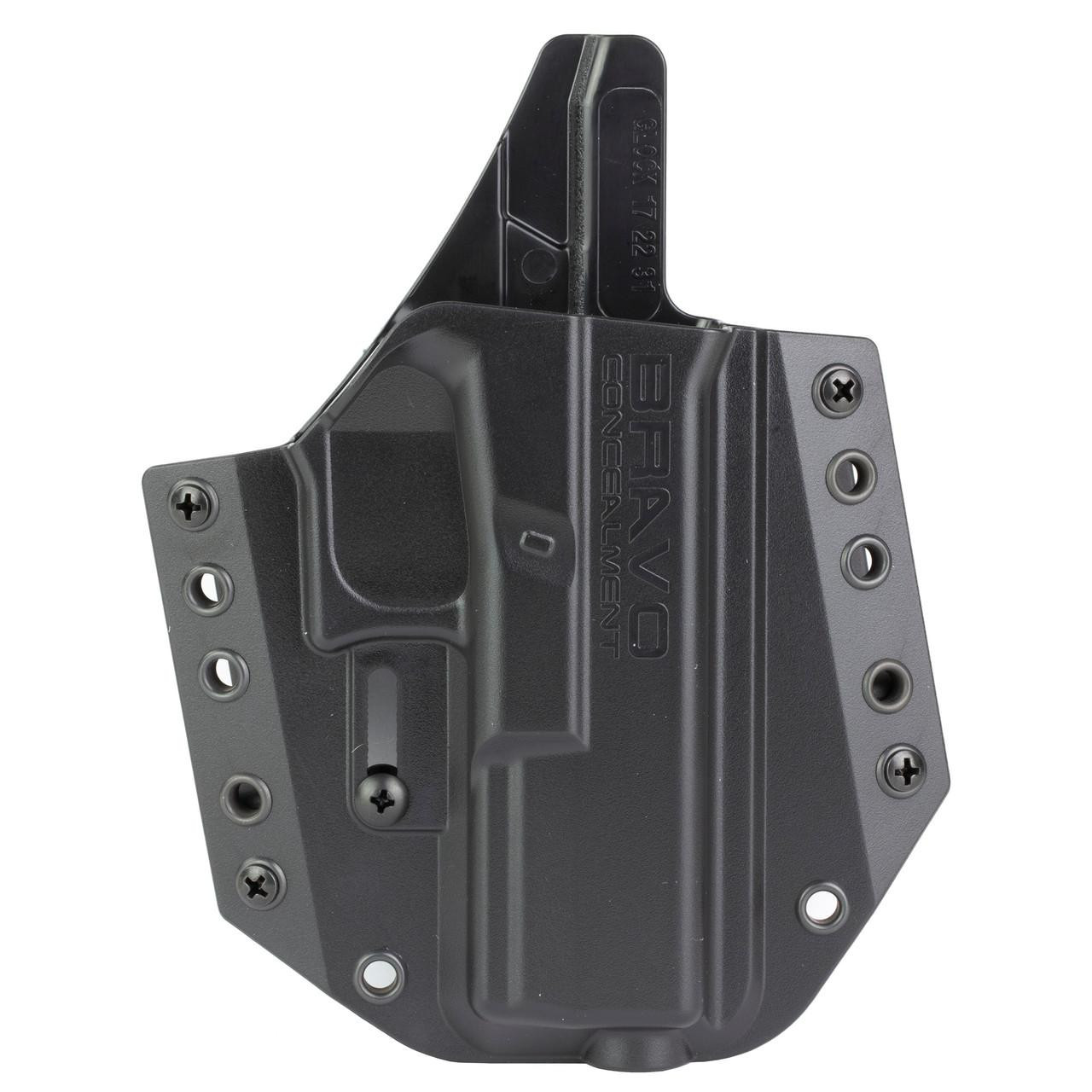 Bravo Concealment BC10-1002 BRAVO BCA FOR GLOCK 17 OWB BLK RH BRVBC10-1002