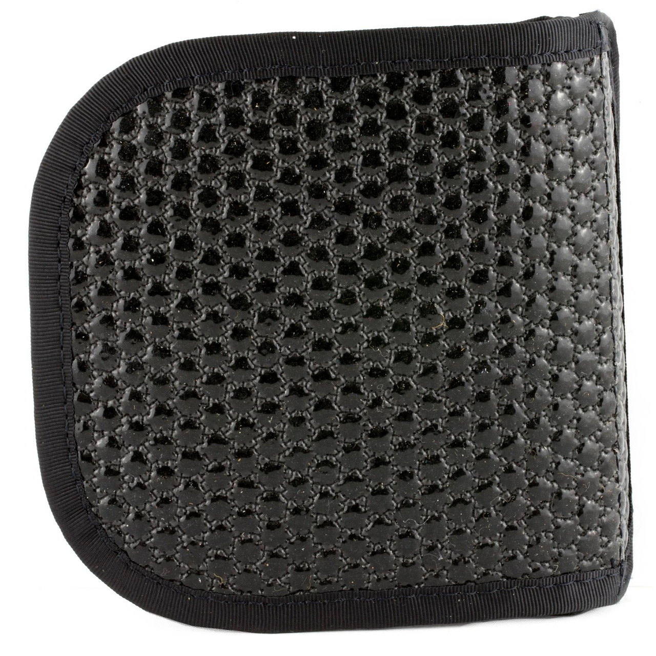 DeSantis Gunhide Super Fly Pocket Holster M44BJG3Z0 - Ultimate Non-Slip Firearm Storage with Reversible Flap, black textured exterior with padded lining for secure and discreet pistol carry.