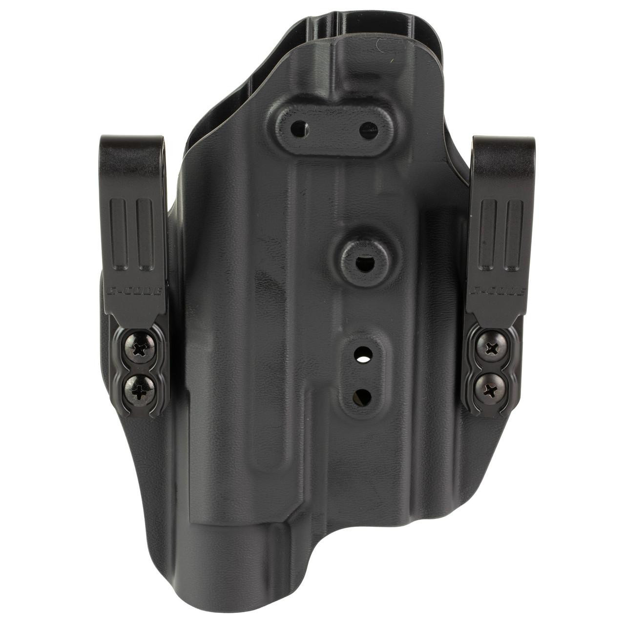 G-Code G-CODE PRIME CARRY FOR GLK TLR1 HL, black tactical holster for handgun attachment.