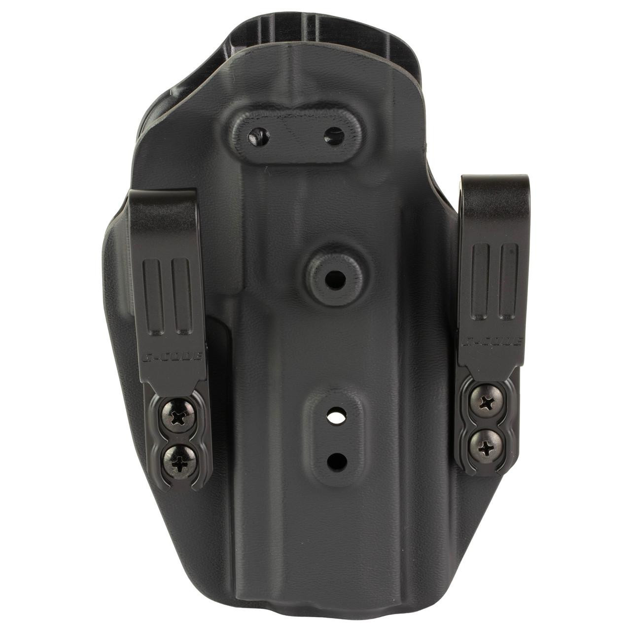 G-Code G-CODE Prime P320F, black holster for P320F with adjustable retention and secure fastening clips.