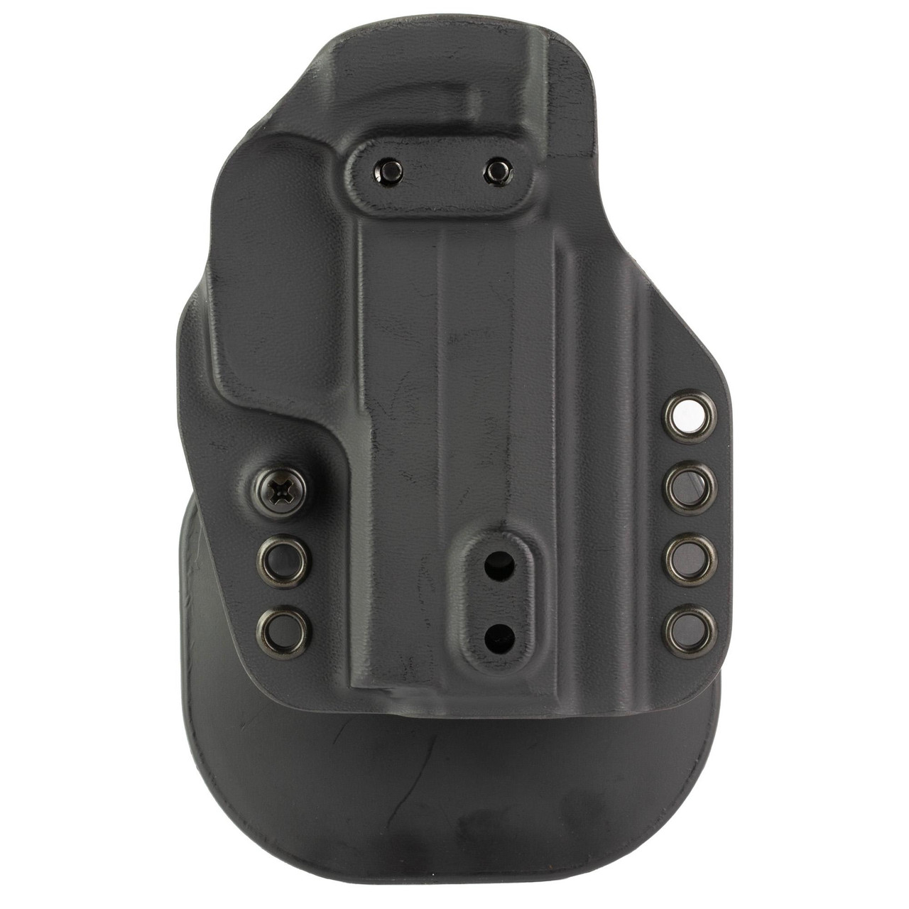 G-Code GPC-K01-129 Prime Carry Holster for Sig P365 XMacro, black tactical holster with precision fit, secure no rattle design, featuring multiple attachment points for operators.