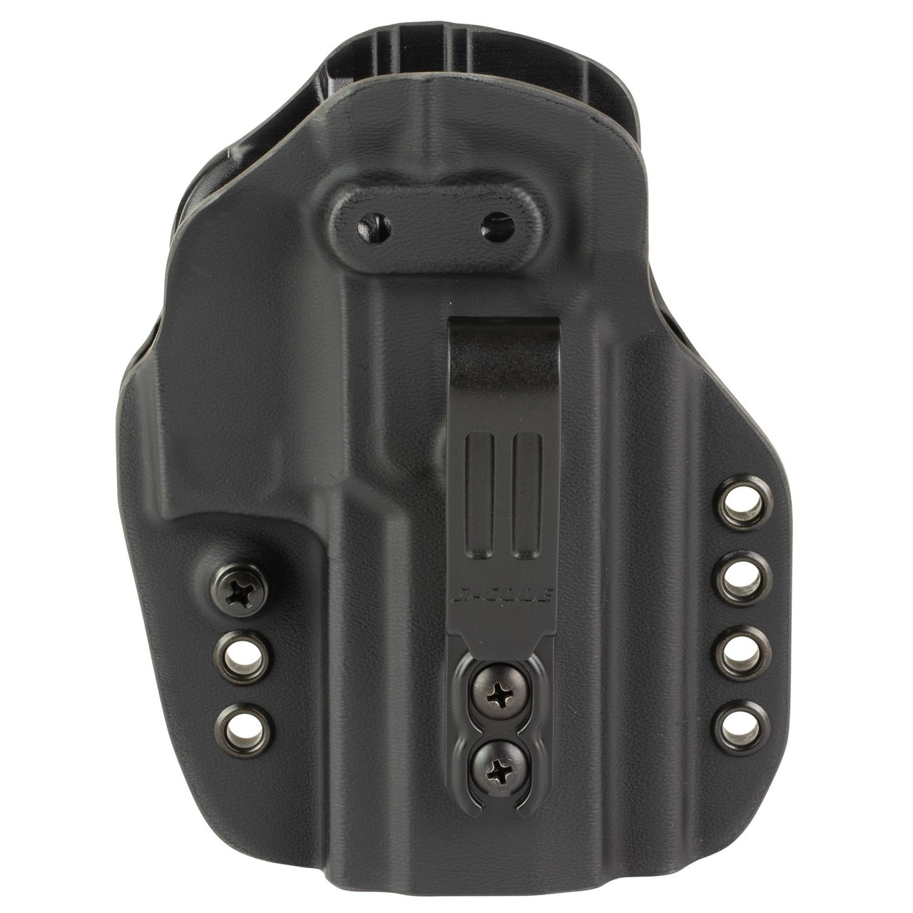G-Code GPC-K01-109 Prime Carry Holster for Sig P320 Compact/M18, rugged black tactical holster with secure retention and rattle-free design for concealed and open carry.