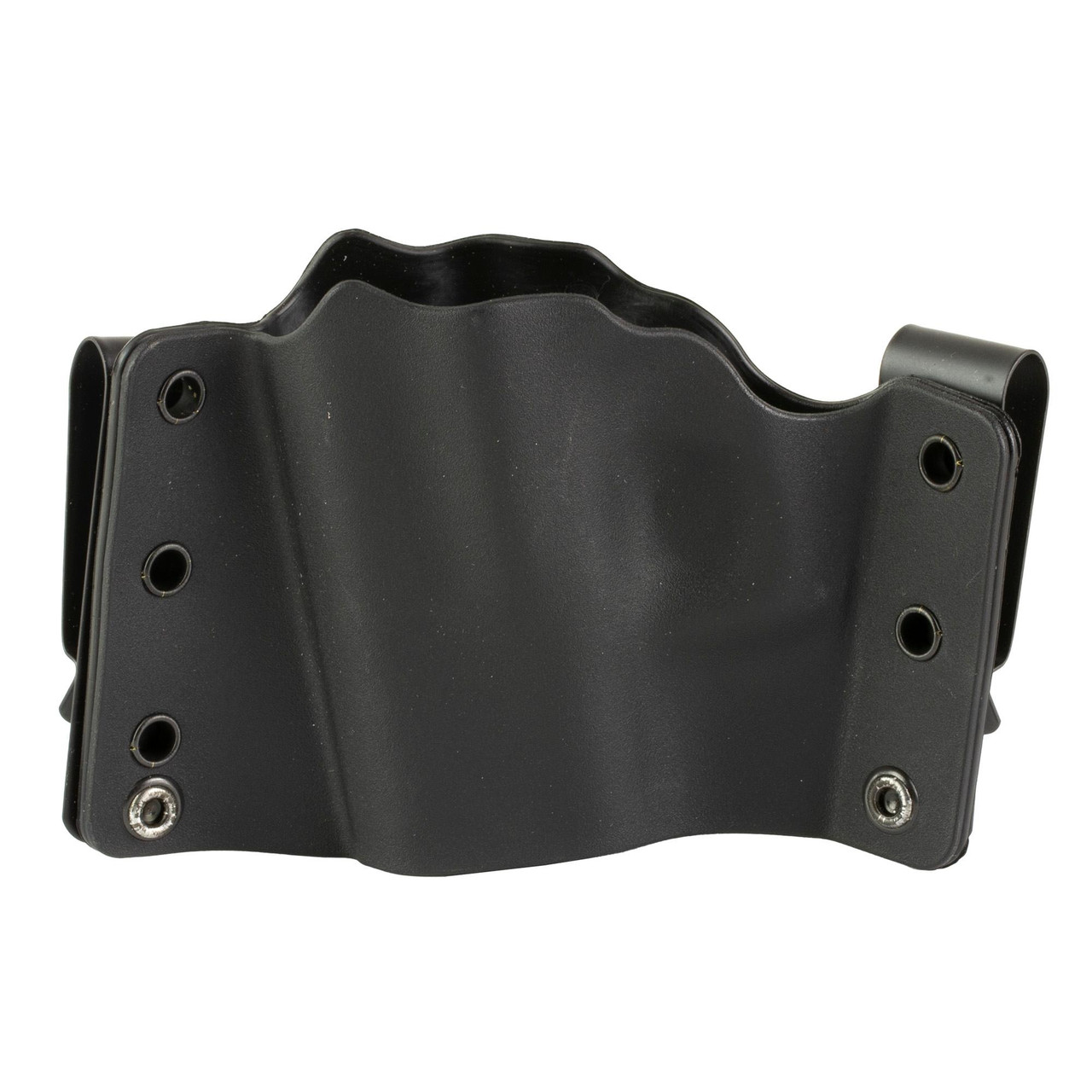Stealth Operator Holster H60213, black inside-the-waistband and outside-the-waistband holster designed for micro carry guns including Glock, Sig, Springfield, with adjustable retention and compatibility for concealed and open carry.