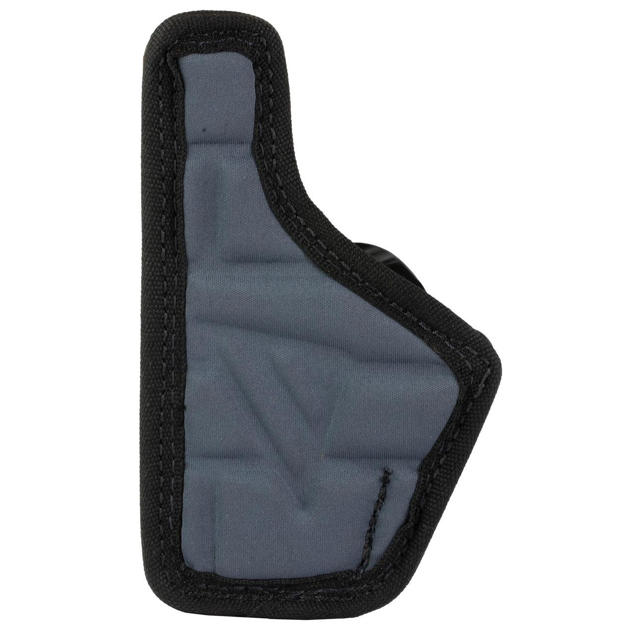 Versacarry VERSACRY CFC IWB GLOCK 43, inside waistband black holster for Glock 43 with gray interior and black trim.