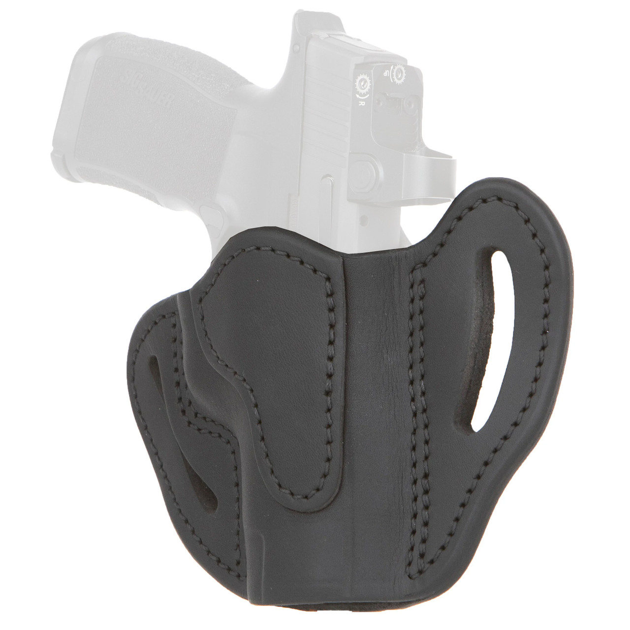 1791 Gunleather OPTC RDY BHC Max Black RH Holster for Glock 48 & Sig P365 - Premium Leather Concealed Carry