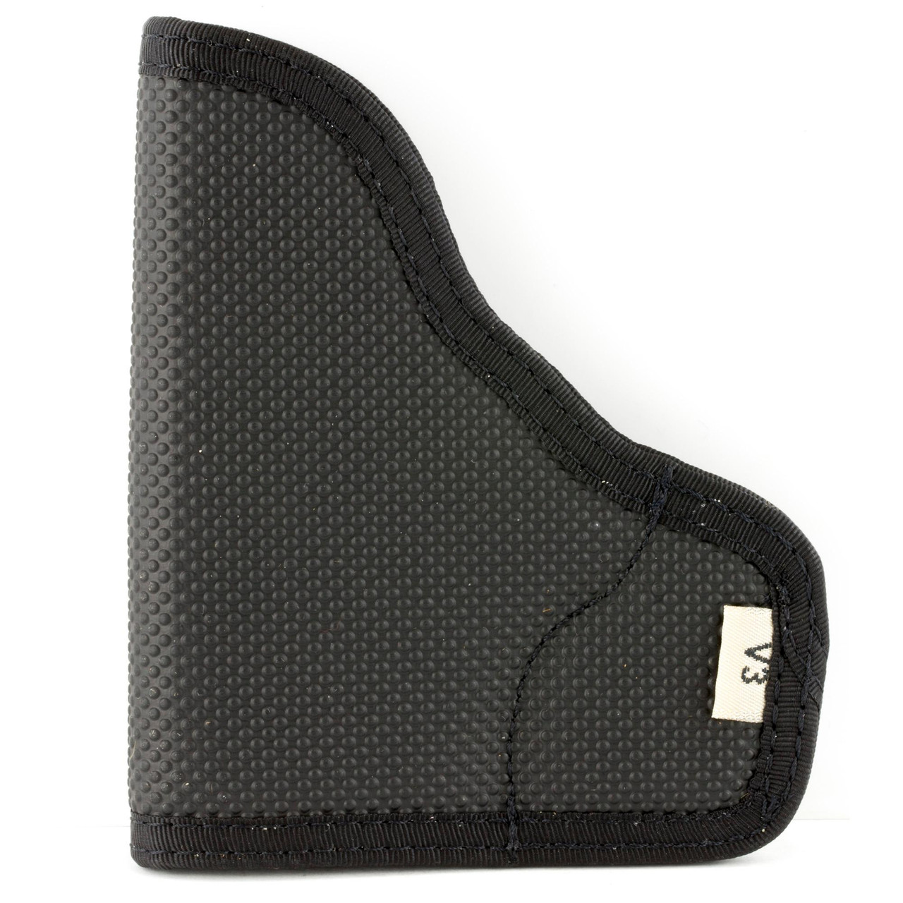 DeSantis Gunhide Nemesis N38BJV3Z0 Pocket Holster, black rubberized non-slip front pocket holster for secure and smooth gun draw.