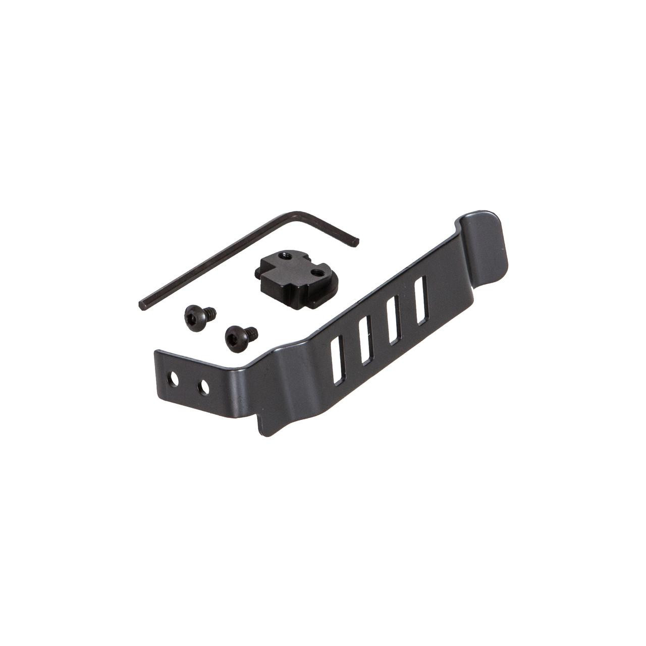 Techna Clip TECHNA CLIP S&W SHIELD RH BLK, firearm accessory mounting clip with screws and mounting hardware.