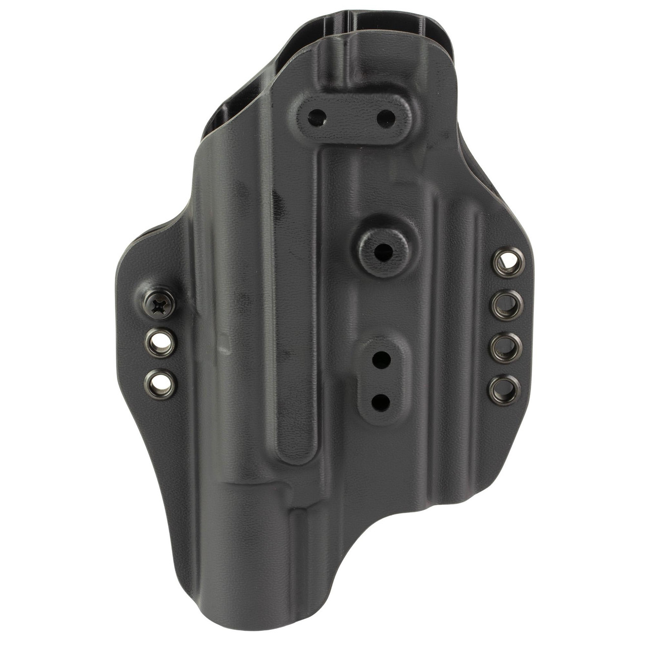 G-Code Precision Fit Black Holster for Glock 19/19X/45 Gen 3-5 with X300U-B, black tactical holster with clip mounts and adjustable retention.