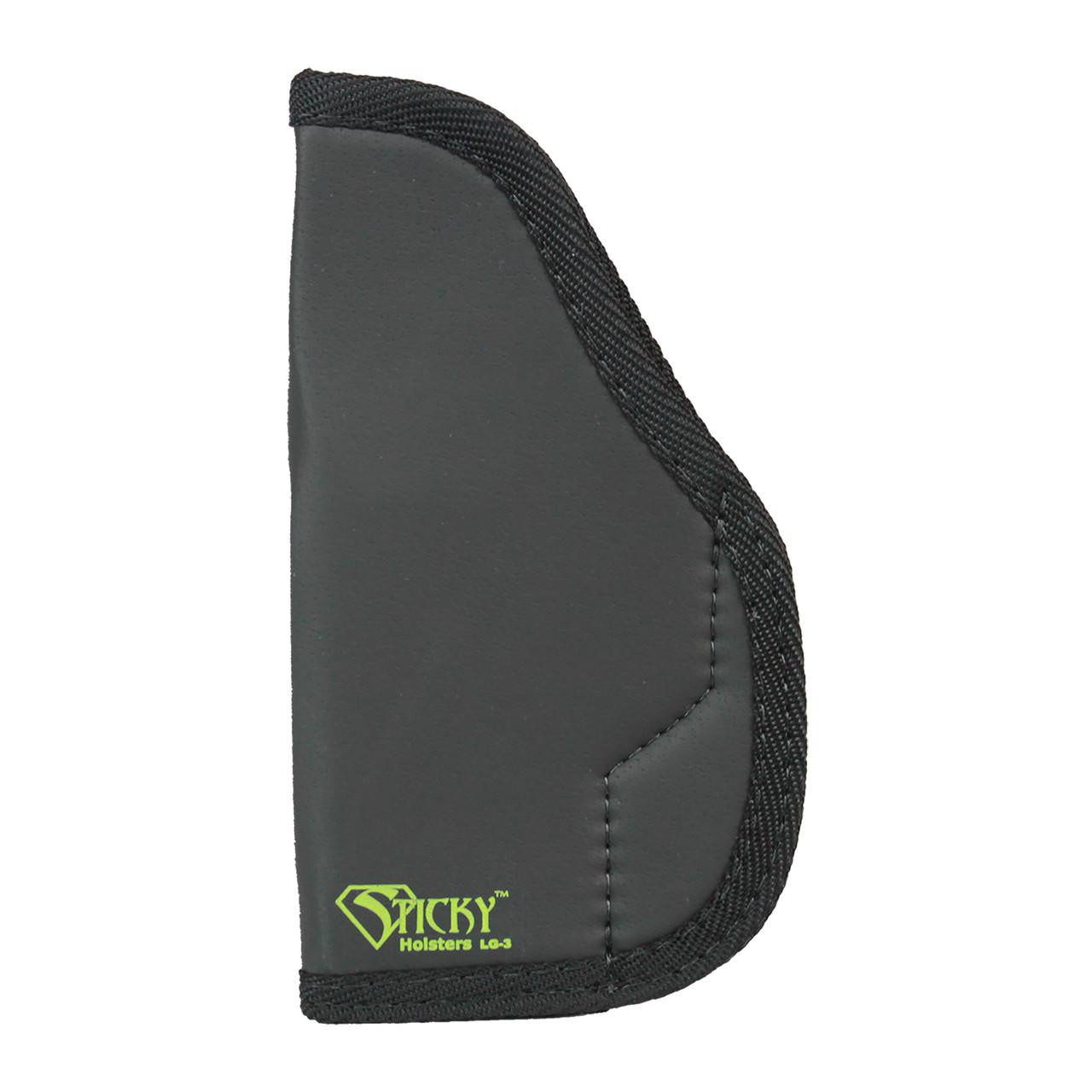 Sticky Holsters STICKY LG-3 for Glock 17/22, black tactical gun holster with compact design and durable material.