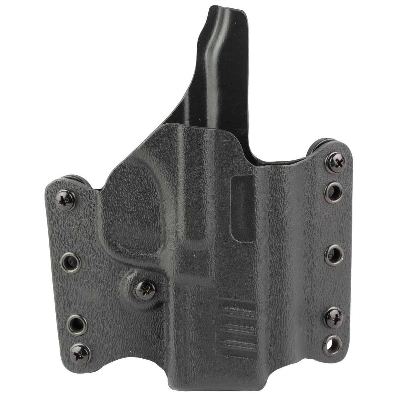 DeSantis Gunhide 225KA2WZ0 Raptor 2.0 Kydex OWB Holster for Springfield Hellcat Pro - Ultimate Comfort & Concealment, black Kydex holster with adjustable retention screws for comfortable carry.