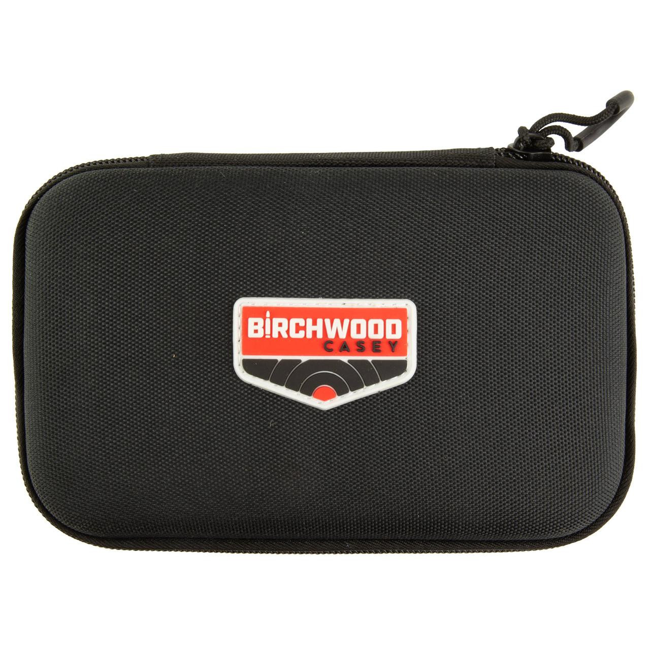 Birchwood Casey TORQUE LIMITER SET SILVER, black carrying case with zipper and Birchwood Casey logo on the front.