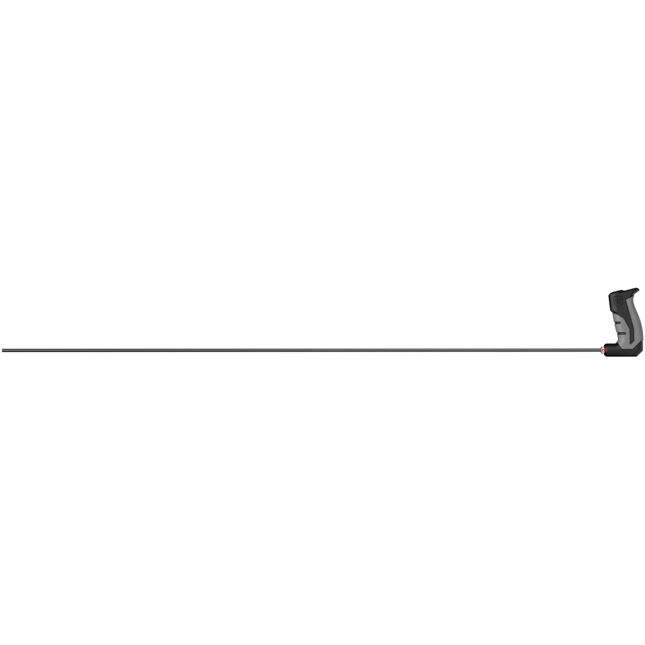 Real Avid AVBMSR3044 Ergonomic Carbon Fiber Bore Cleaning Tool with Ultra-Glide Bearings, shown with a sleek carbon fiber shaft and ergonomic handle for firearm maintenance.