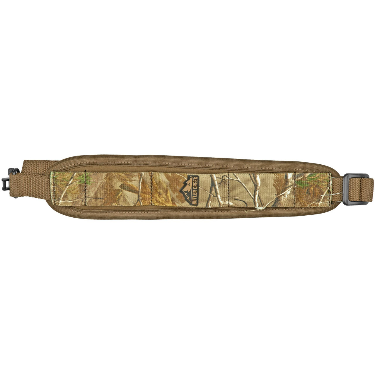 Butler Creek 181019 Sling Comfort Stretch RTX - Lightweight & Durable Hunting Sling, camouflage design with adjustable strap for hunting rifles.