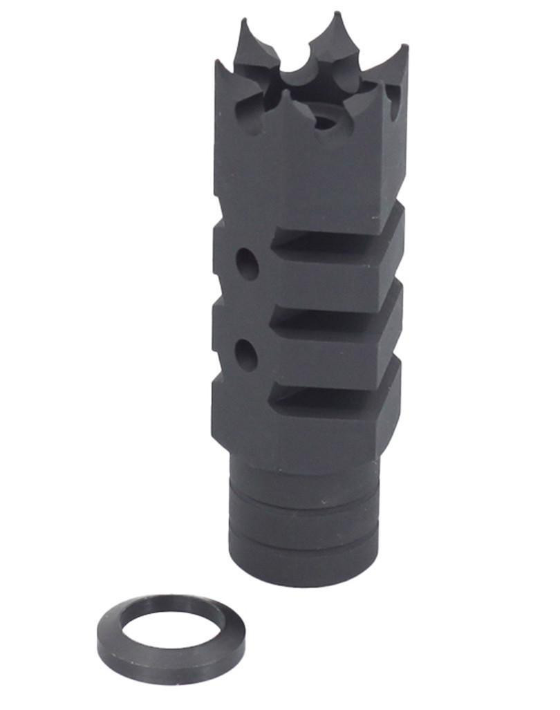 ABCSportZ TS-MZ22B AR15 Standoff Muzzle Brake & Crush Washer