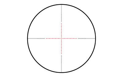 Konus 7179, image showing a crosshair reticle for aiming in a firearm or scope.