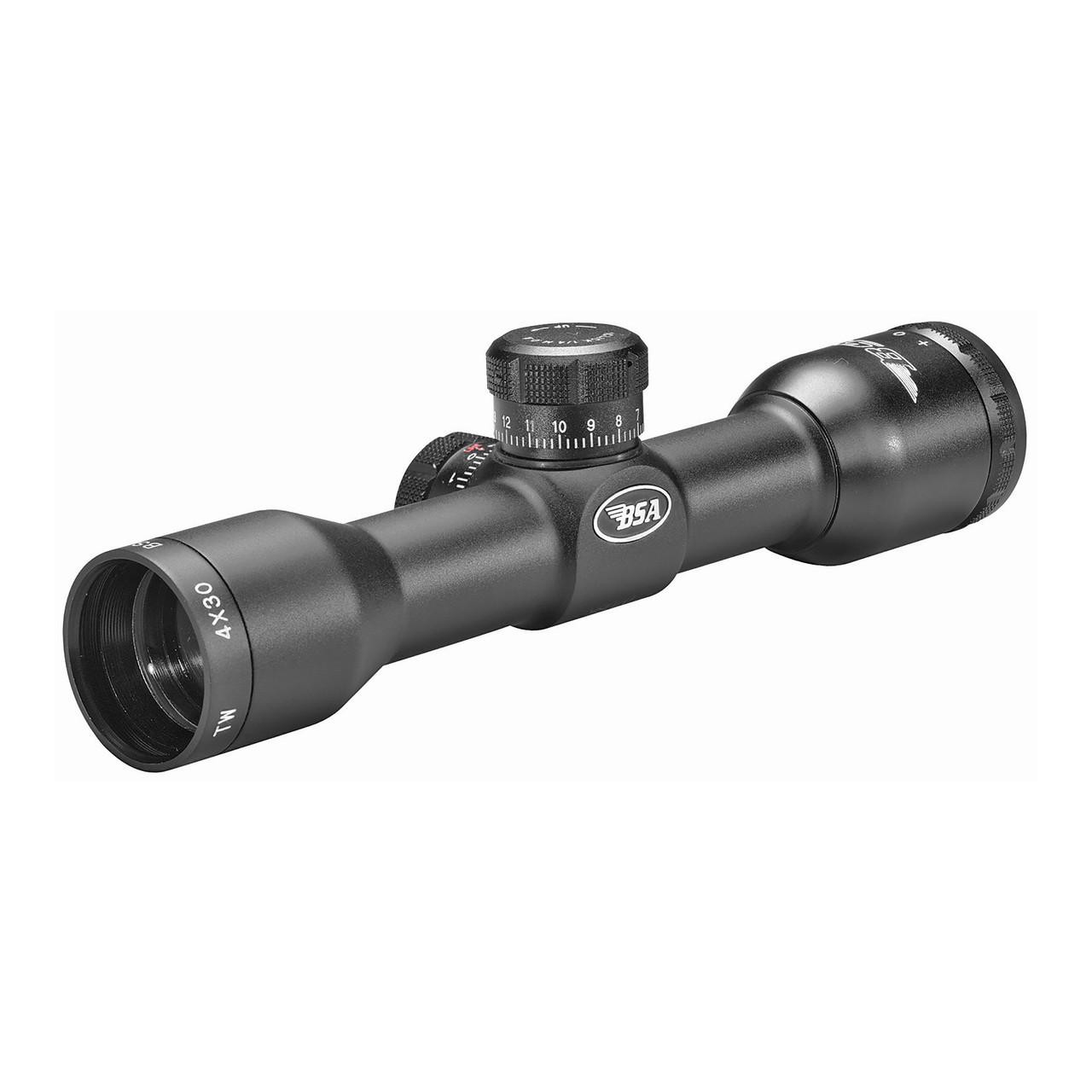 BSA Optics TW4X30 BSA Optics TW4X30 TACT WPN 4X30 MIL DOT BLK BSATW4X30