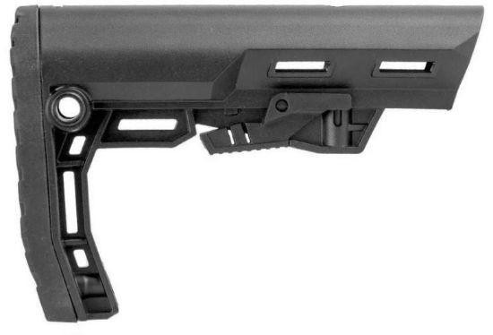 ABCSportZ MAR156-O ABCSportZ Made in USA AR15/M16/M4 Mil-Spec Enhanced Stock with Screwed, Rubberized Recoil Pad MAR156-O