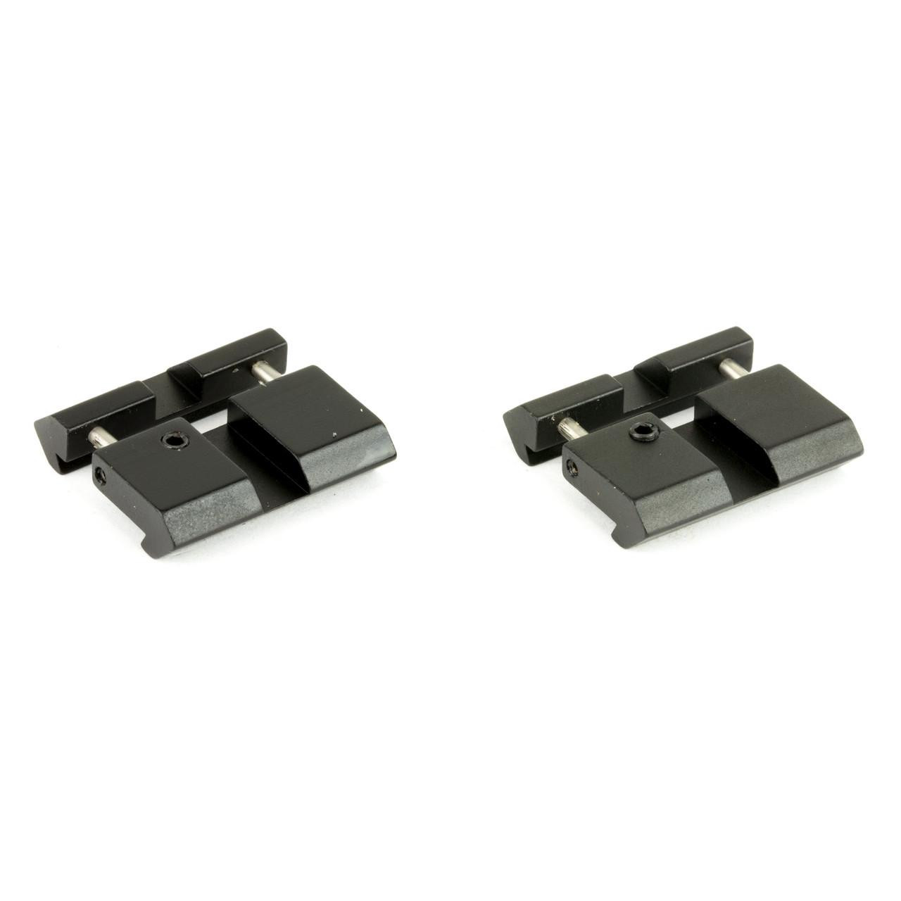 Leapers, Inc. - UTG UTG Low Pro Snap-In Rail Adapter, black metal rail adapters for mounting accessories on firearms.