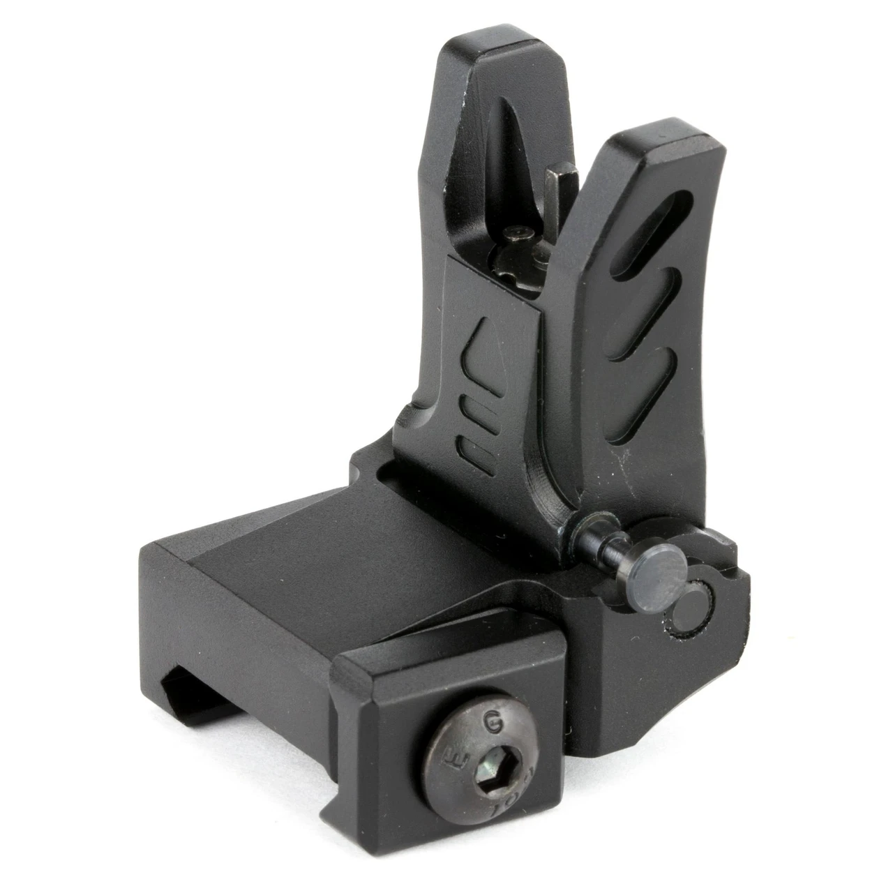 Leapers, Inc. - UTG MNT-755, tactical scope mount, black scope mounting riser with adjustable clamp and mounting screws.