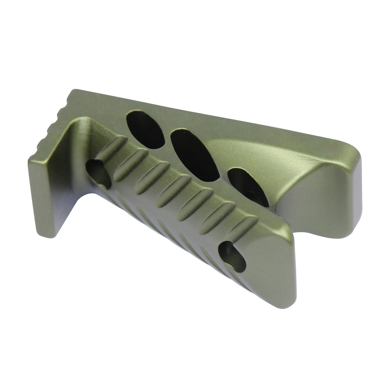 Guntec USA ANGLE-MICRO-GREEN M-LOK Micro Angle Grip (Anodized Green)