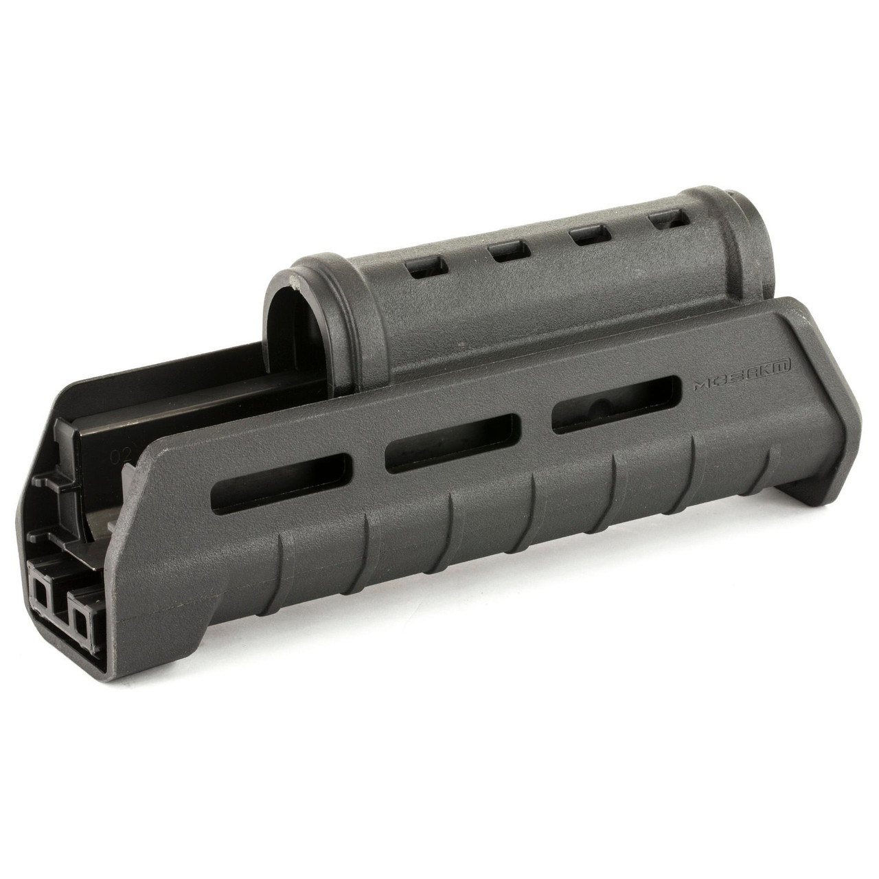 Magpul Industries Magpul MOE AKM Hand Guard MAG620-BLK, black upgrade handguard for AK-47, AKM, and AK-74 rifles with M-LOK slots and heat shield.