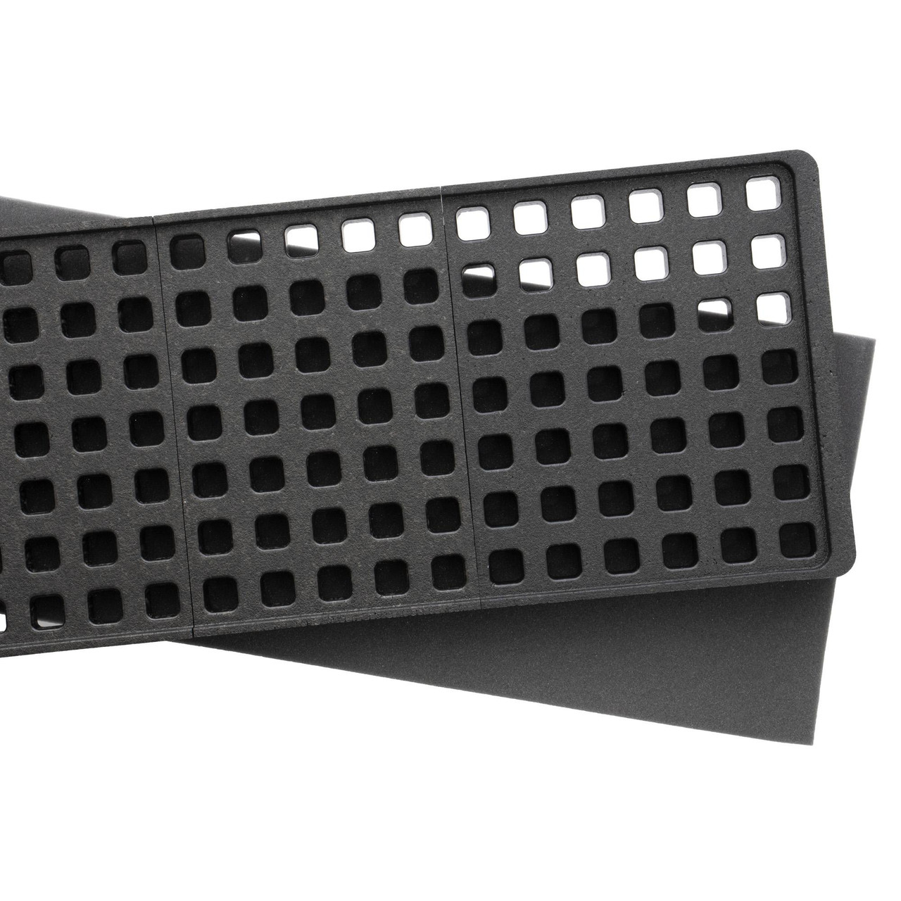 Magpul Industries Magpul DAKA GRID Organizer - Customizable EPP Storage Solution for Pelican 1720 and Eylar 44" Cases - MAG1323-BLK, black modular storage organizer with grid design for tool and accessory organization.