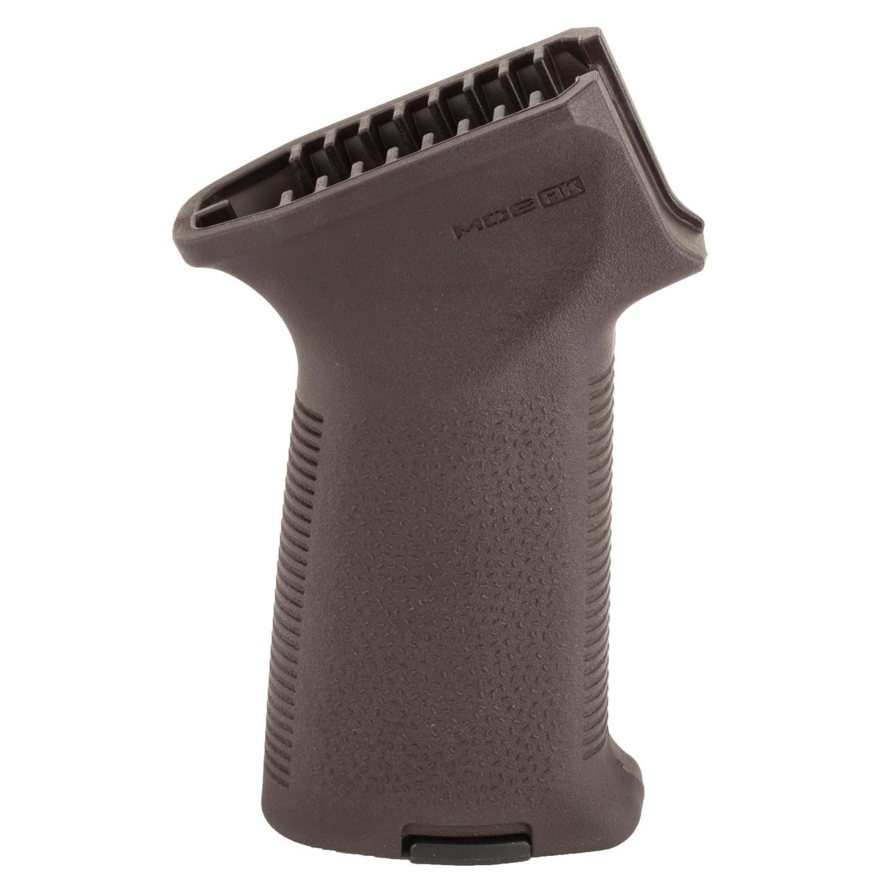 Magpul Industries MOE AK 47 Grip PLM, a brown textured ergonomic firearm grip for AK-47 rifles.