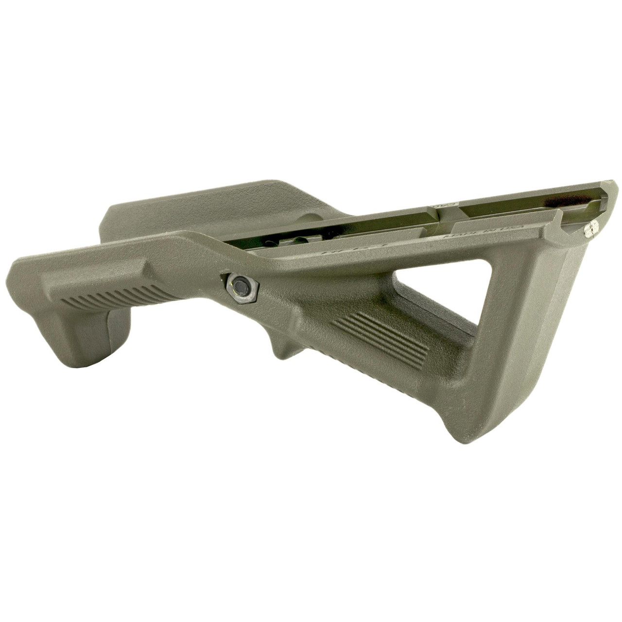 Magpul Industries Magpul AFG Angled Fore Grip MAG411-ODG, Lightweight Polymer, Picatinny Compatible for Enhanced Weapon Control.