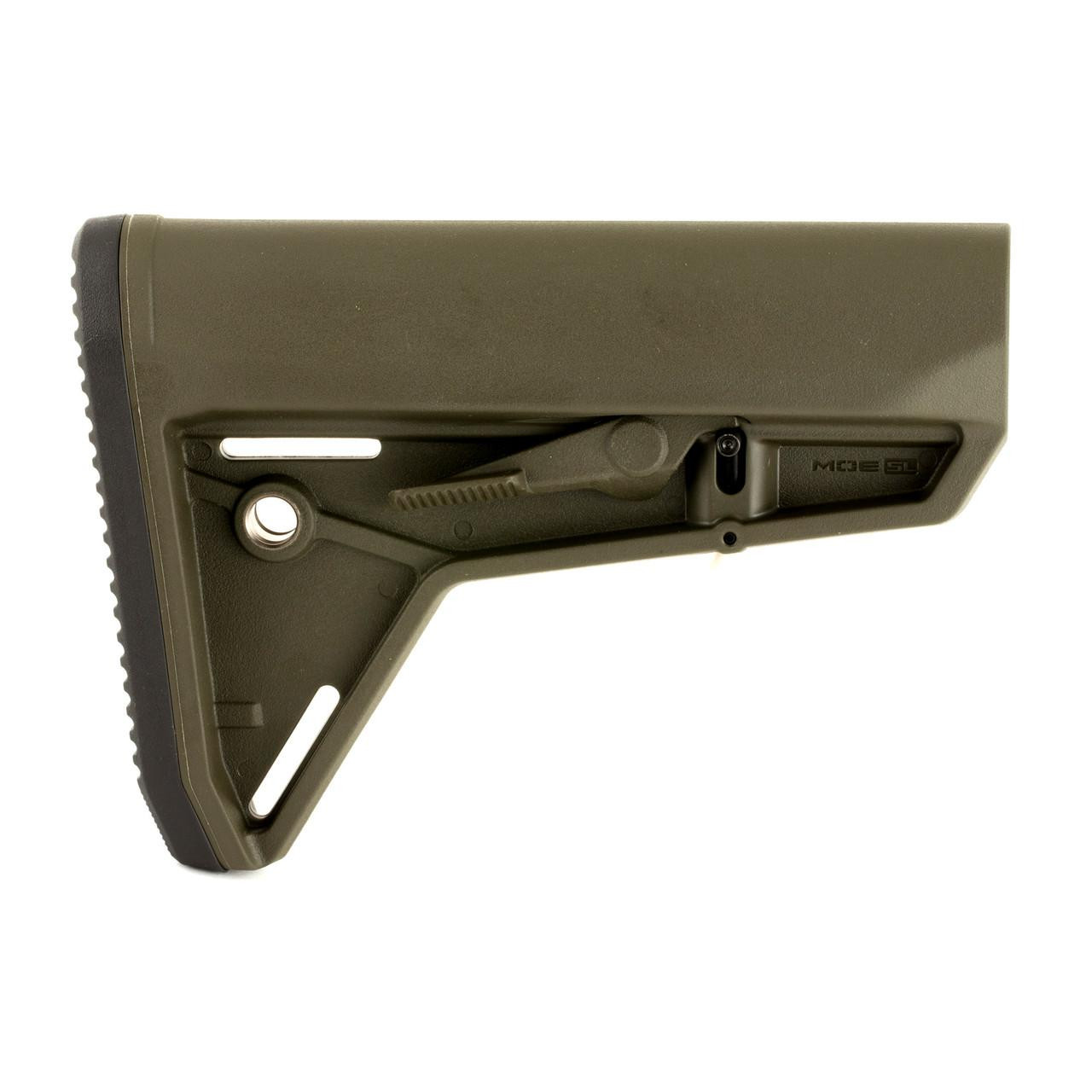 Magpul Industries MAG347-ODG Moe Sl Carb Stk Mil-Spec ODG, olive drab green adjustable rifle stock for AR-15 platforms.