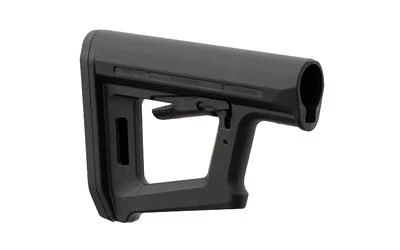Magpul Industries MAG1435-BLK MOE PR Adjustable Carbine Stock - Premium Comfort & Precision Shooting, black adjustable firearm buttstock with ergonomic design