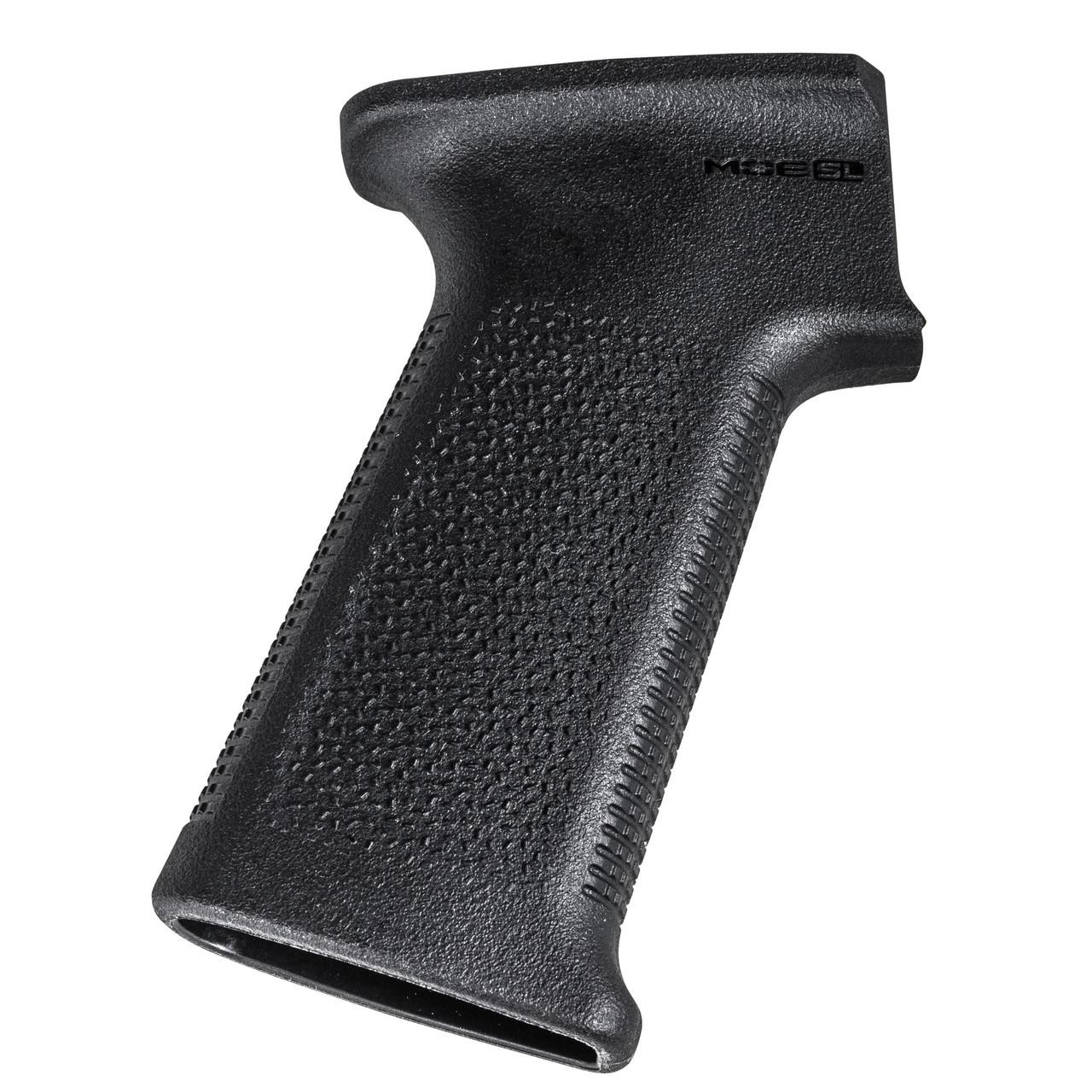 Magpul Industries MAG682BLK Moe Sl Ak Grip Blk, black textured AR-15 style pistol grip for firearm customization.