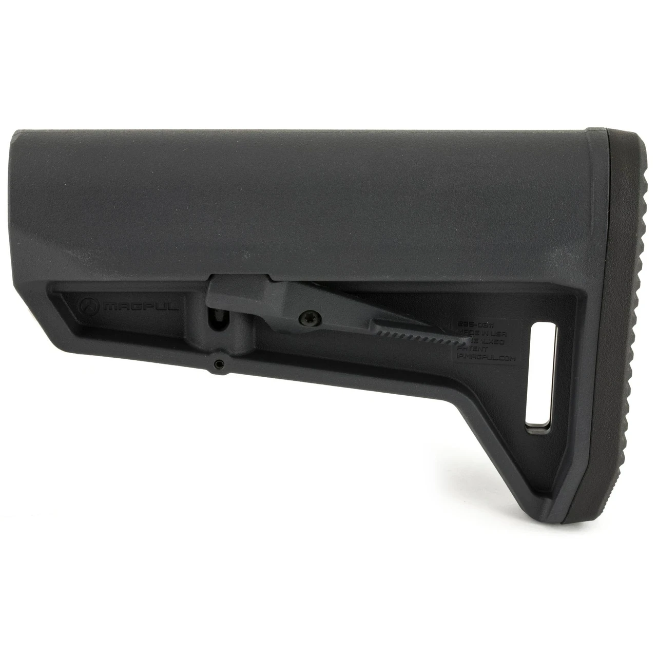 Magpul Industries MAG626-GRY SL-K Buttstock for AR15/M4, compact, lightweight, ambidextrous design with easy sling mount, black color