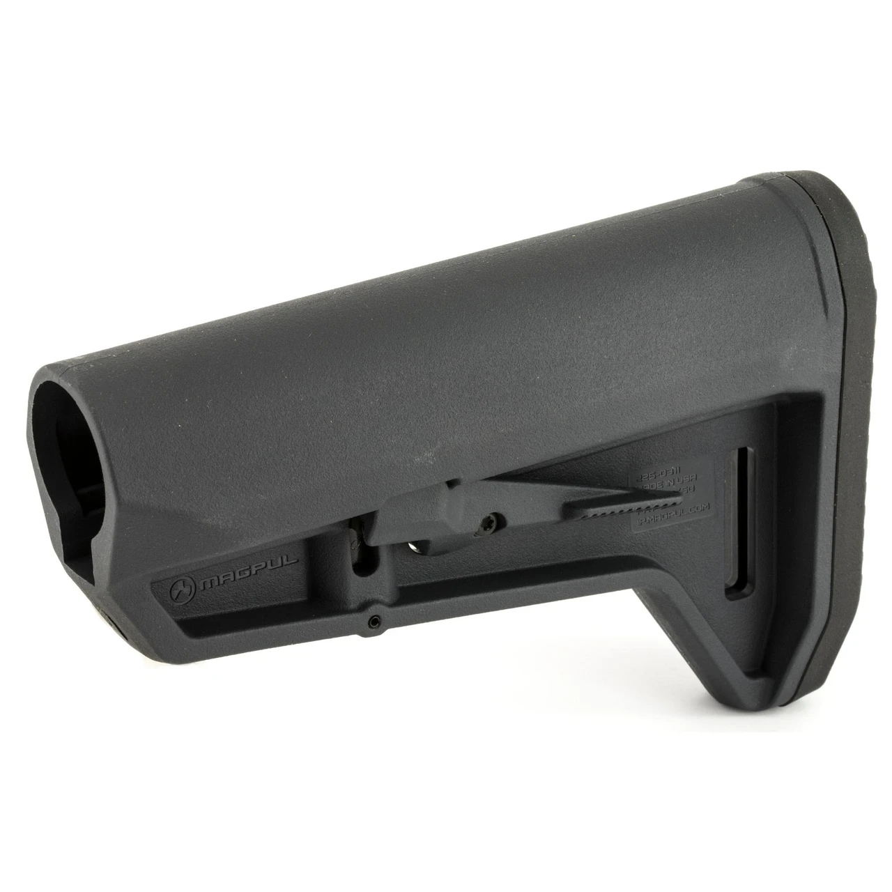 Magpul Industries MAG626-GRY SL-K Buttstock for AR15/M4, compact, lightweight, ambidextrous design with easy sling mount for tactical rifles.