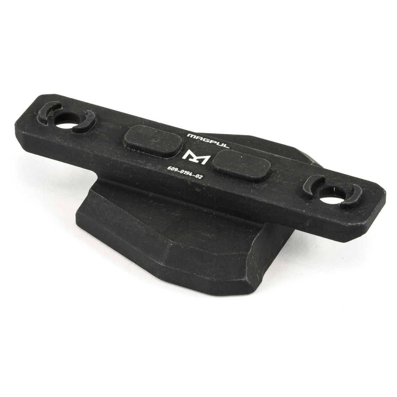 Magpul Industries M-LOK Tripod Adapter MAG624-BLK, black tripod adapter compatible with Manfrotto RC2/Q2 for secure shooting platform.