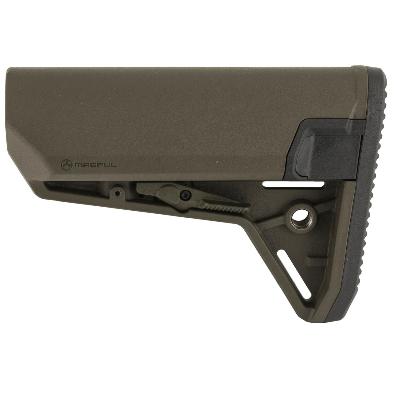 Magpul Industries MAG653-ODG MOE SL-S Storage Stock for AR15/M4, slim and waterproof design, OD Green color.