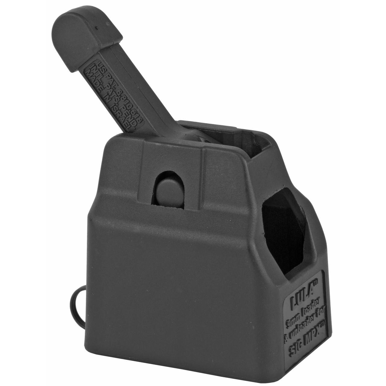 Maglula ltd. Maglula LU19B Sig Mpx 9Mm Lula Loader/Unloader, black polymer gun magazine loader and unloader for 9mm magazines.