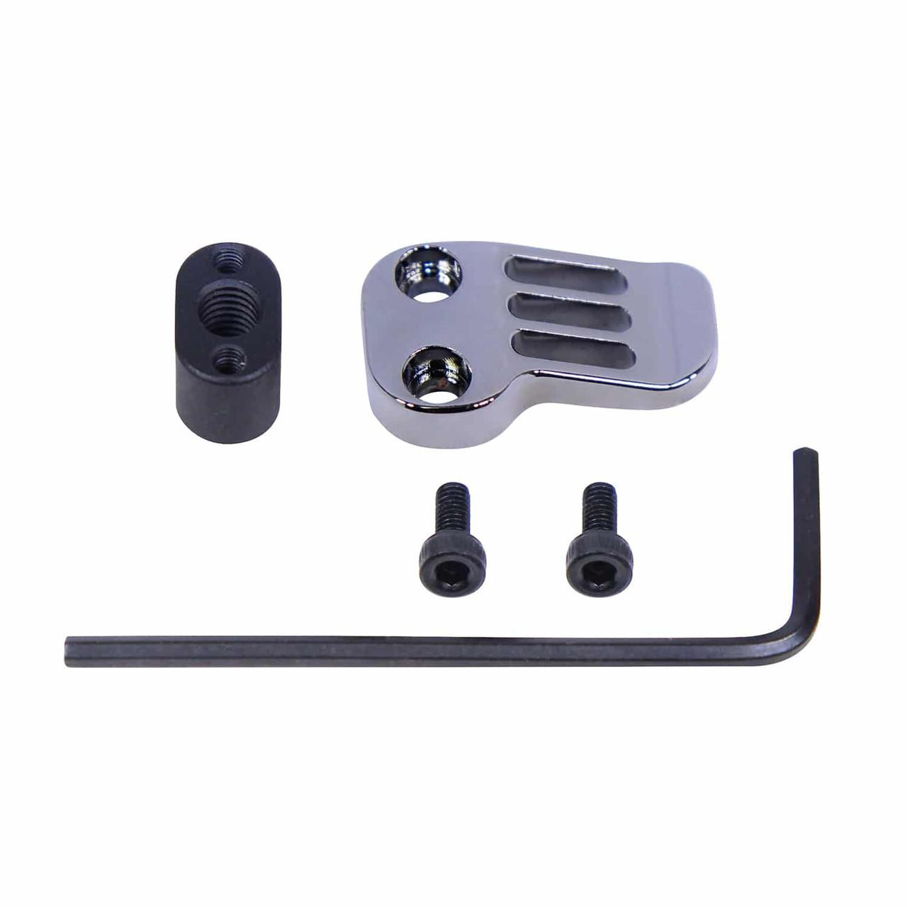 Guntec USA EXT-MC-BC Guntec USA EXT-MC-BC Extended Mag Catch Paddle Release (Black Chrome) EXT-MC-BC