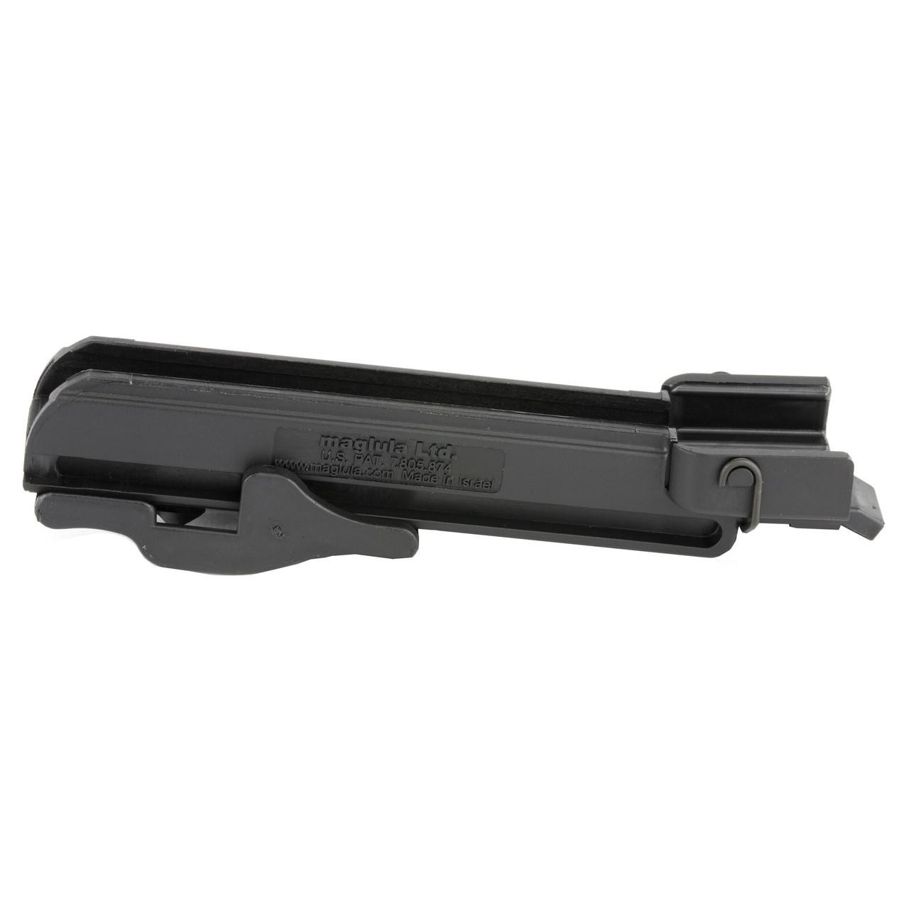 Maglula Ltd. Maglula SL50B AR15 Striplula Loader, black plastic firearm magazine loader with ergonomic design.